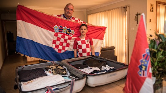 First World Cup final forces hand of Croatian faithful