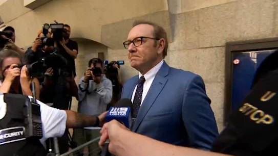 Actor Kevin Spacey has pleaded not guilty to sexual assault charges in a London court.