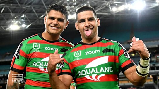 Cody Walker and Latrell Mitchell have both re-signed with the South Sydney Rabbitohs.