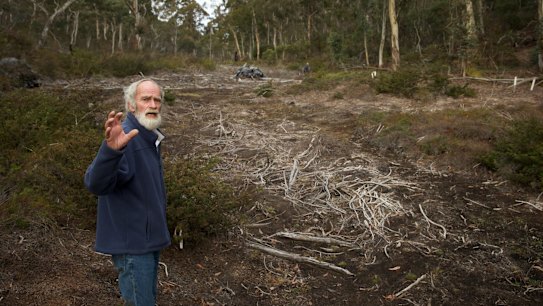 Chris Jonkers of the Lithgow Environment Group says the East Wolgan swamp has also been damaged by the Springvale coal mine.