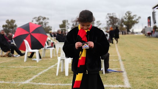 SHD NEWS.Â State Funeral in Moree of Lyall Munro Senior "Uncle Lyall" who joined the 1965 Freedom rides. July 11, 2020. Photo: Georgie Poole