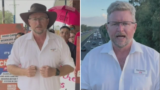 A former Queensland Labor candidate has been charged with stalking a staff member of Attorney-General Yvette D'Ath.