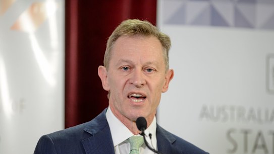 Australian Bureau of Statistics boss David Kalisch.