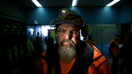 Springvale mine worker John Tilley - uncertainty returns to future of coal mine.