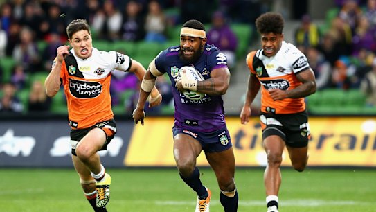 Reality check: Marika Koroibete will need to add some facets to his game if he is to reach Test level.