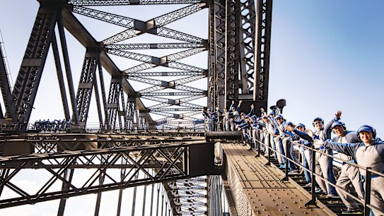 Wealthy business owners' hold on Harbour Bridge climb broken