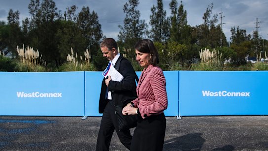 Premier Gladys Berejiklian says the gateway project is not part of WestConnex.