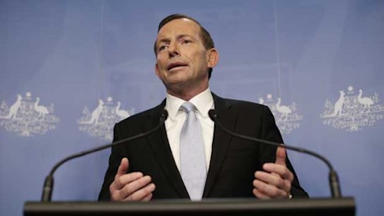 Tony Abbott announces his ministry