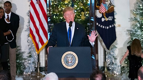 "Disappointed": US President Donald Trump says he is unhappy with China.