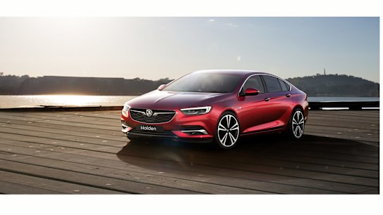 The 2018 Holden Commodore.