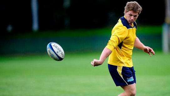 Brumbies player Michael Hooper during training at Brumbies HQ, Griffith.