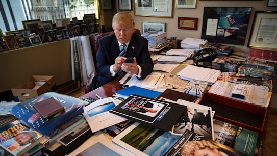 Donald Trump will be moving from his office at Trump Tower in New York to the Oval Office in Washington.