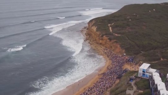 Bells Beach has lost its Easter long weekend slot on the world surfing tour. Stars Sally Fitzgibbons and Joel Parkinson spoke with TODAY.