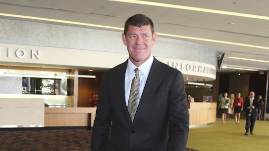 Fisticuffs: The black eye incident may be very costly for James Packer as he vies for business worth billions of dollars.