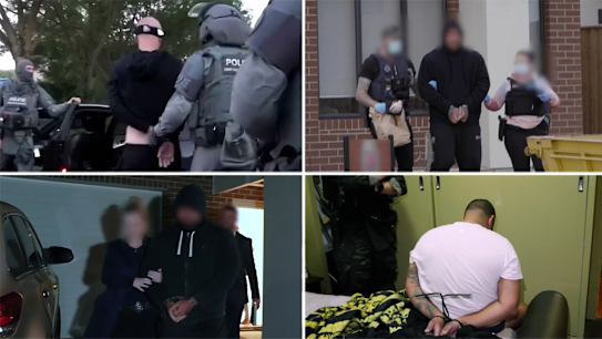 The AFP says Italian mafia members are responsible for drug smuggling and money laundering in Australia.