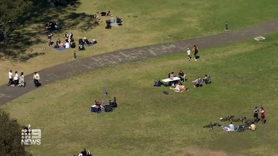 Sydneysiders have reunited as COVID-19 rules are relaxed in all virus hotspots — a reward as vaccine numbers rise and infection levels fall.