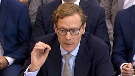 Ex-CEO: Cambridge Analytica became 'huge target' with Trump win