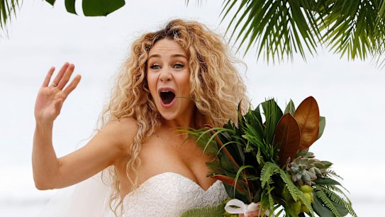 New bride Heidi on Married at First Sight.