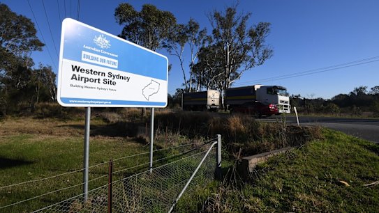 New rail links to Badgerys Creek airport to be signature projects