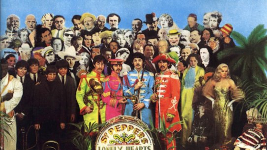 The cover of the Sgt. Peppers Lonely Hearts Club Band album 