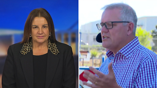 Prime Minister Scott Morrison has been labelled a bully by Tasmanian senator Jacqui Lambie.