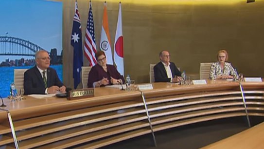 Prime Minister Scott Morrison has inked a deal with his American, Indian and Japanese counterparts, to roll out a billion doses of the COVID-19 vaccine.