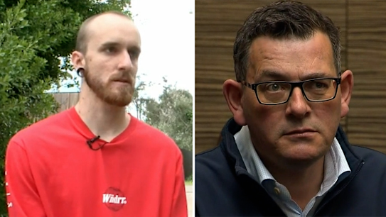 A teenager hit by Daniel Andrews' car nine years ago has revealed he's considering legal options.