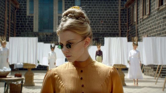 Natalie Dormer as Mrs Appleyard in Picnic at Hanging Rock.