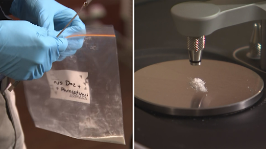 The process of pill testing has been revealed today as the NSW premier resists calls to introduce it.