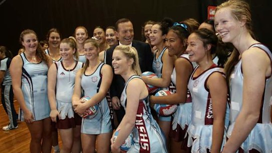 ELECTION 2013: Opposition Leader Tony Abbott during his visit to the Sydney Olympic Park  on Thursday 29 August 2013. Photo: Alex Ellinghausen