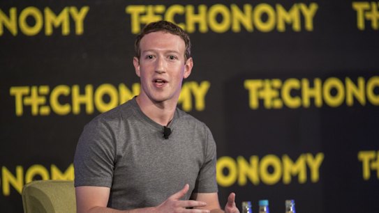 Mark Zuckerberg, chief executive officer and founder of Facebook.