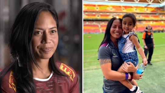 She's often toyed with the idea of giving up rugby, all for one special reason.