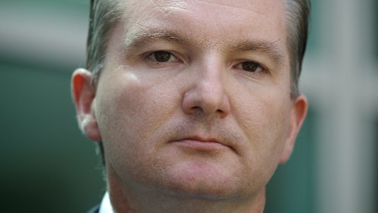 Chris Bowen: Admitted the interview was not his best performance.