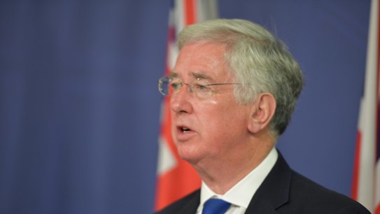 Michael Fallon has resigned.