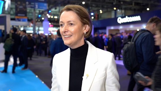 Telstra CEO Vicki Brady says she's "excited" by the potential for ChatGPT in the telecommunications sector.