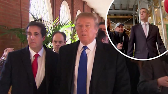 Key witness Michael Cohen has been called to the stand during the Trump trial in New York.