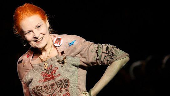 MILAN FASHION  British fashion designer Vivienne Westwood