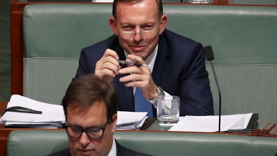 Tony Abbott Abbott is running a government-in-parallel, or a sort of opposition in exile.