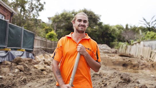 "Some kind of click": Steve Taylor, 23, recently gave up smoking.