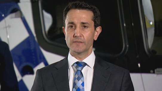 David Crisafulli has unveiled the new Queensland Police ‘State Flying Squad’ to target the state's youth and adult crime.