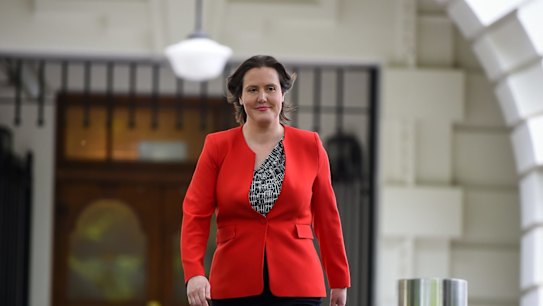 Federal Minister for Jobs and INdustrial Relations Kelly O'Dwyer.