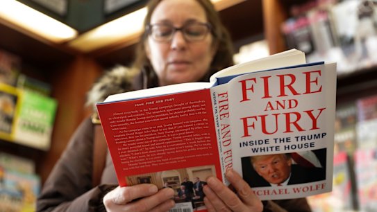 <i>Fire and Fury</i> has triggered a fresh political brawl involving US President Donald Trump.