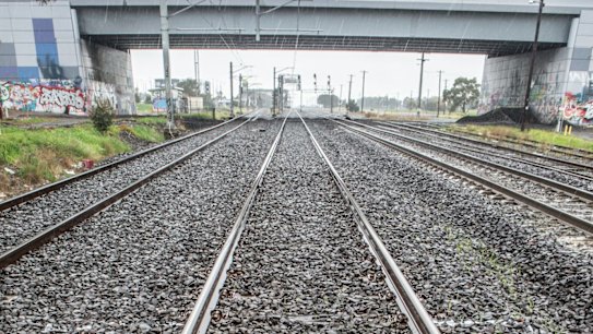 Metro is contracted to keep Melbourne's rail network in good condition. 13th September 2016.