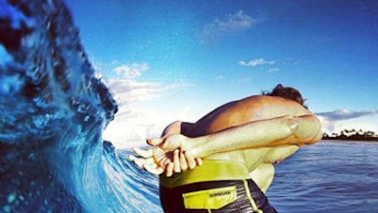 Mike Coots in action.