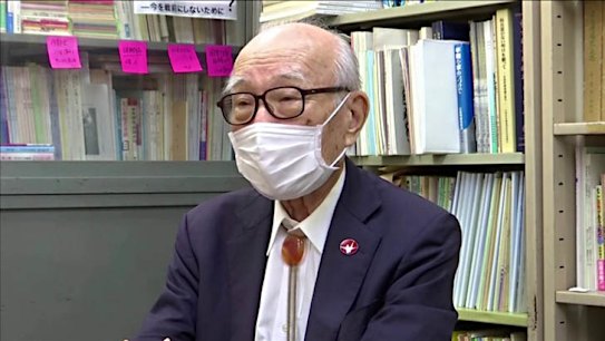Terumi Tanaka, a survivor of the second atomic bomb dropped on Japan in 1945, is still passing on his experiences 75 years on, and pushing for a nuclear-free world.