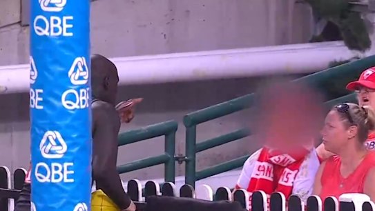 Police are investigating an ugly sideline incident with Aliir Aliir that occurred at the Swans clash against Port Adelaide.