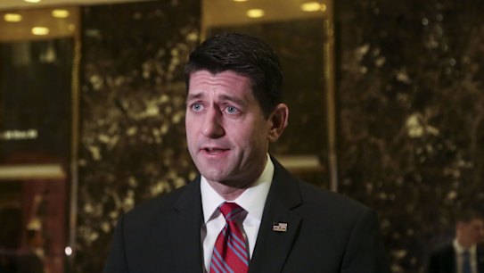 US House Speaker Paul Ryan.