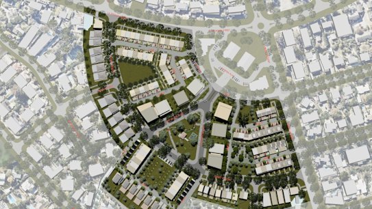 Red Hill public housing precinct under negotiations with potential buyer