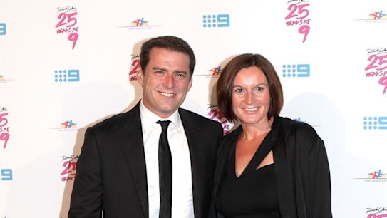 Karl Stefanovic split with wife of 21 years, Cassandra Thorburn, last year.