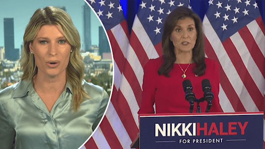 Nikki Haley suspends presidential campaign, leaving Donald Trump as major Republican candidate.